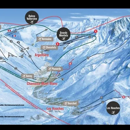Charming T3 With Terrace In * Σαμονί
